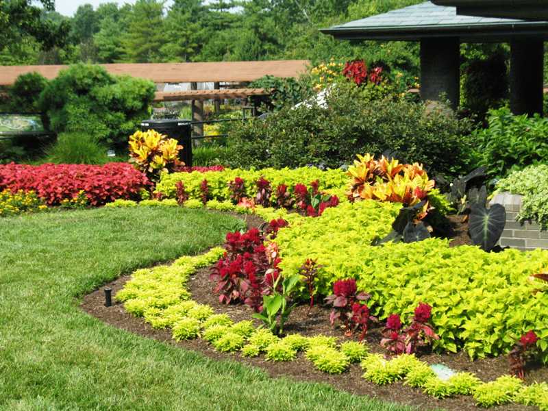 Formal garden bed
